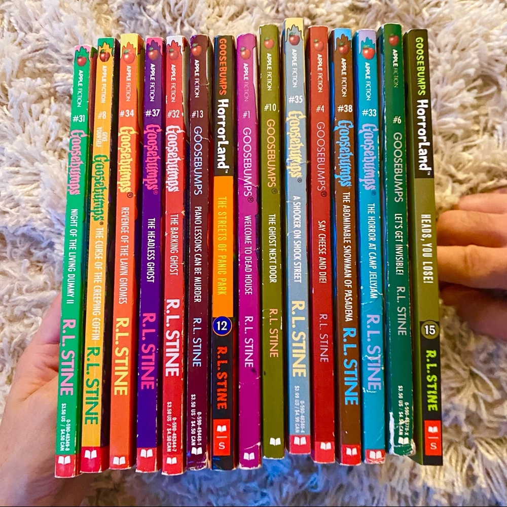 15 goosebumps books